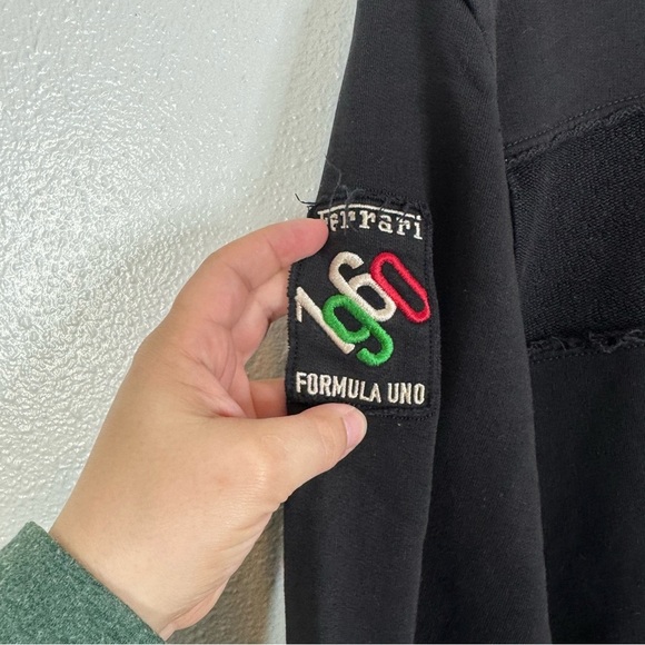 Puma Ferrari Black Full Zip Jacket Size Small - Picture 4 of 6